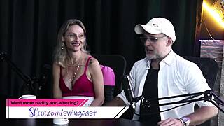 They asked if he takes viagra and discussed men who cum quickly and women who take longer - aline fischborn and flavio paiva in sheer red