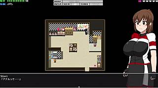 She paints her body, and it washes off in the rain!