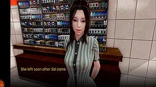 in maiden power hg, he introduces himself and meets waifus with blowjobs