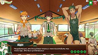 game friends camp episode 2: getting to know the taiga with russian voice acting