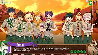 game friends camp episode 2: getting to know the taiga with russian voice acting