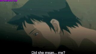 Big-boobed babe gets it hard in this animated hentai