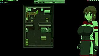 She paints her body, and it washes off in the rain!