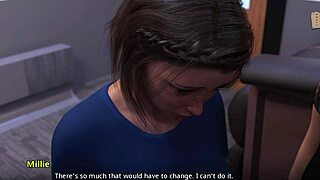 Beautiful brunette gets a big cock in her ass in this homemade video