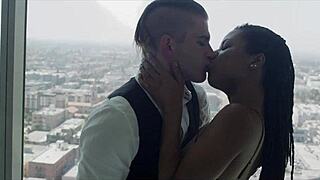 Kira Noir and Nathan Bronson Romantic Passionate Fuck