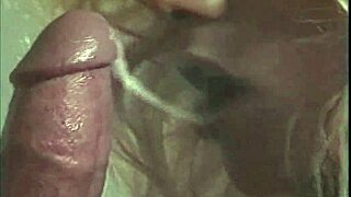 Samantha Strong's big tits and blonde hair make her a babe who loves to suck and get cum on her face in a hot blowbang scene