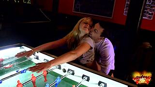 Agata Feels Intense Pleasure in Public Anal Sex