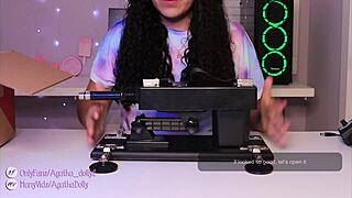 hey agatha dolly, how fast is this new sex machine on you?