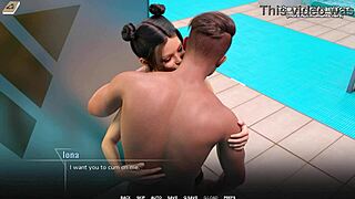 Busty Young Babe Gives Handjob And Tit Job In Public College Shower In Taboo University Steam Game 3D Animated Hentai Part 2