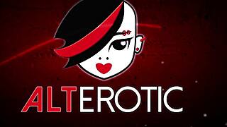 Sully gets a tattoo on her asshole then sucks two dicks