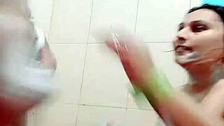 desi bathroom encounter with big tits and ass