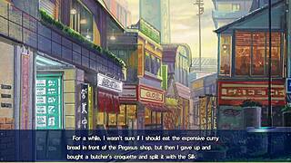 Detailed anime heroine transformation with group banging and creampie