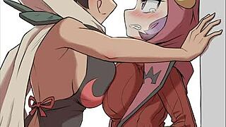 Exciting cartoon adventures in anime hentai style