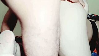 Close up of fingering a clear pussy in detailed view