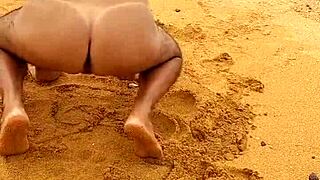 Solo Ladysilva enjoys outdoor sex as a shemale prostitute