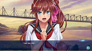 Detailed anime heroine transformation with group banging and creampie