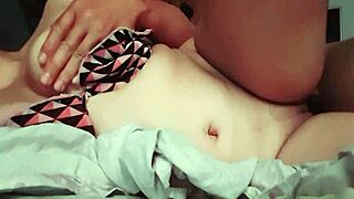 My boyfriend wakes me with a deep surprise thrust