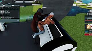 addicted to cock, shemale gets well fucked