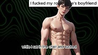 I sucked my roommate's straight boyfriend's cock