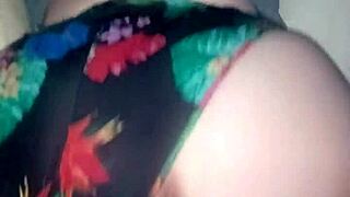 resaboo's sexy ass claps on a big black cock hard.