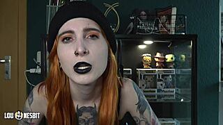 Reverse gangbang dream with German Lou Nesbit and Lia Louise