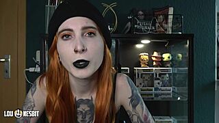 Reverse gangbang dream with German Lou Nesbit and Lia Louise