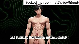 I sucked my roommate's straight boyfriend's cock