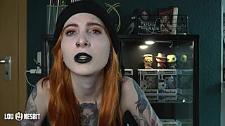 Reverse gangbang dream with German Lou Nesbit and Lia Louise