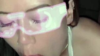 china cubana enjoys sucking on vacation in florida