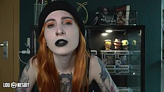 Reverse gangbang dream with German Lou Nesbit and Lia Louise