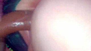 resaboo's sexy ass claps on a big black cock hard.