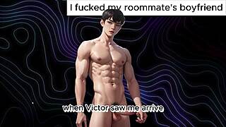 I sucked my roommate's straight boyfriend's cock