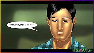 Savita Bhabhi's first time: 3D animated Indian hentai