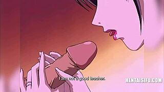 Animated step-mom’s last hope for a happy family in anime porn