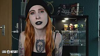 Reverse gangbang dream with German Lou Nesbit and Lia Louise