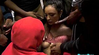 Police Officer Eliza Ibarra Sucks Off Gang Of Black Thugs 😏