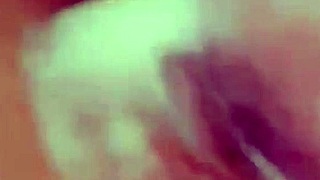 Black BBW Solo Whore Milks Her Pussy With Cum On Tits