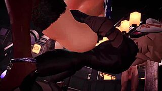 Big tits and big ass in cartoon porn compilation