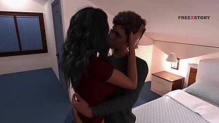 college kings - first time anal with amber in joshs house including anal