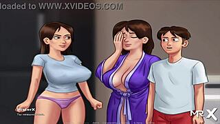 hey, guess what? all debts paid in summertimesaga, our house is safe now!