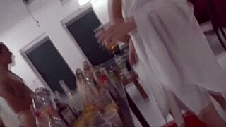 hot teen 18+ got pulled and fucked hard in this wild session