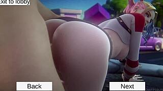 Check out this fortnite parody sex scene in the game