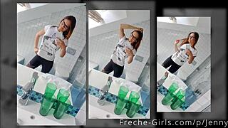 Teen 18+ pussy feels wet and open waiting for big cock to fuck.