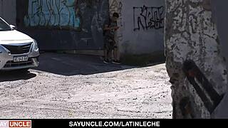 Straight Latino Paid To Ride Big Uncut Dick