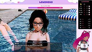 Vtuber LEWDNEKO PLAYS HAREM HOTEL PART 24. Big tits hentai maid slave.