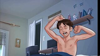 Wow, Summertime Saga has me riding stepbro’s face live on stream! 🔥