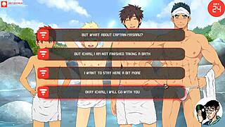 Ichiru Takes Twink In Forest And Hot Springs Bacchikoi Route Part 3