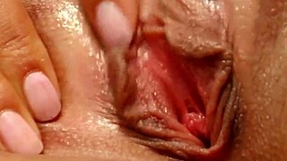 emanuelle gonzo style solo masturbation with fingering on give me pink