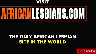 african lesbians flirt in taxi then eat pussy in bedroom