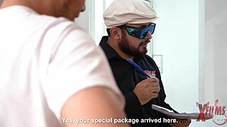 Desperate friend craves hyper-realistic doll for semen filling with big tits